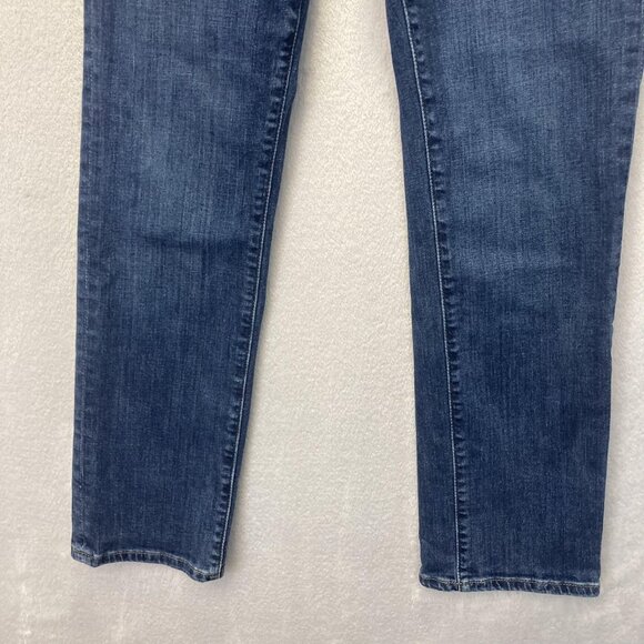 Abercrombie & Fitch Kennan Straight Jeans Mens 28x30 Dark Blue Stretch Denim - Picture 6 of 16